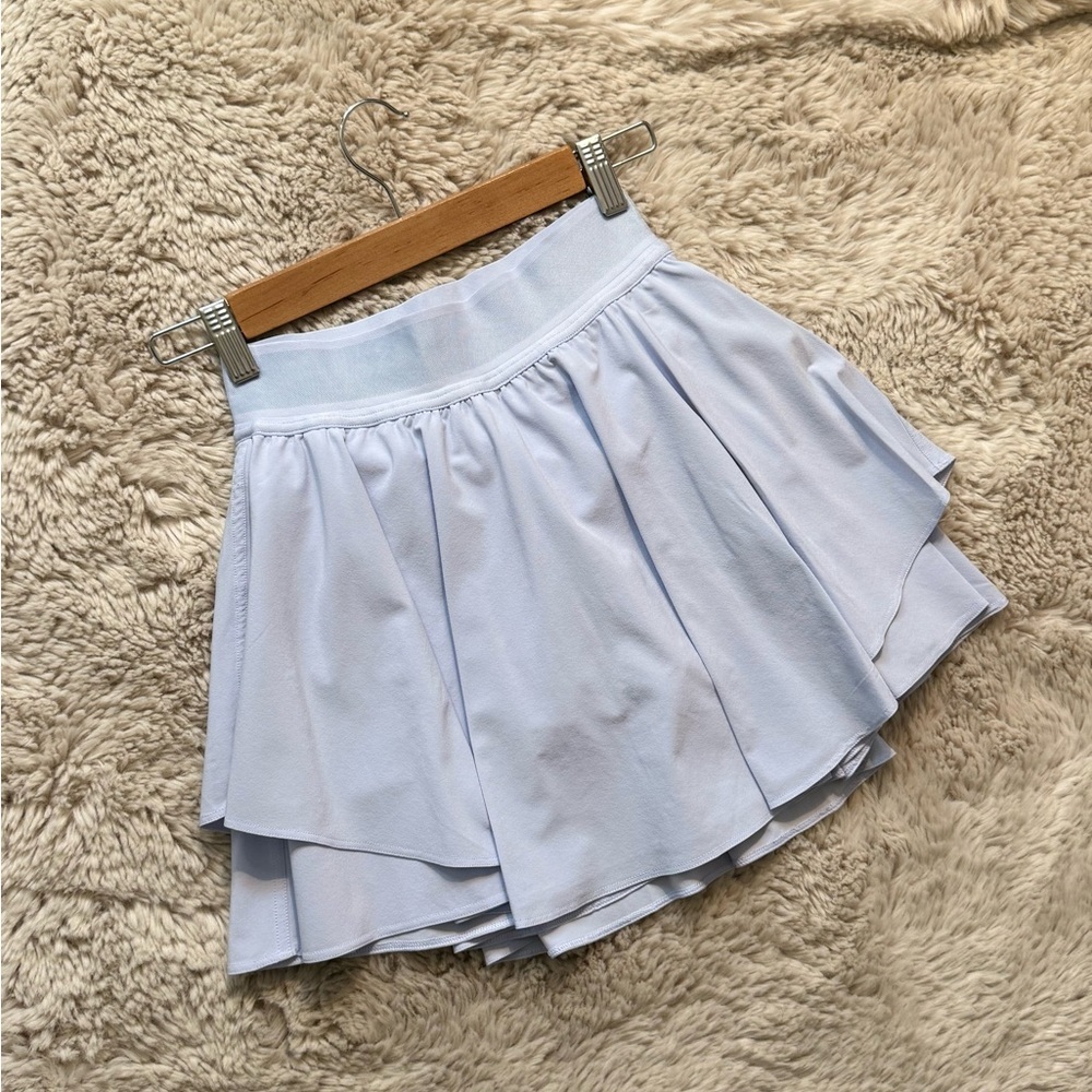 Lululemon Court Rival High Rise Skirt Lilac Smoke Purple Rare Style W8AH4T Sz 2 - Picture 9 of 13